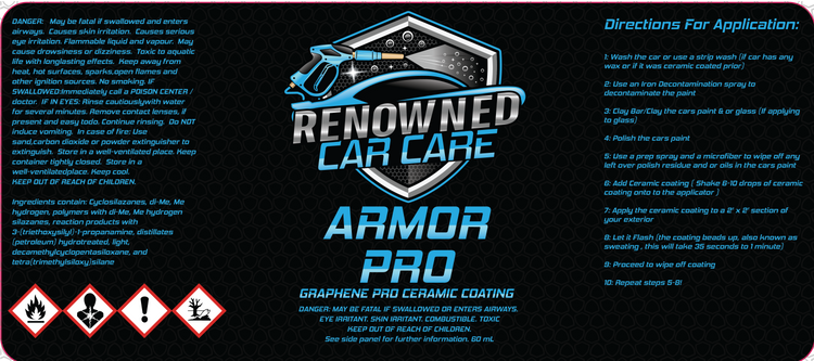 Armor Pro | Graphene Pro Ceramic Coating