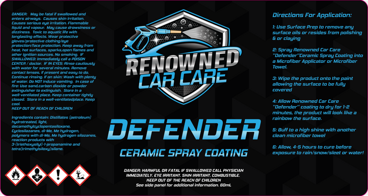 Defender | Ceramic Spray Coating