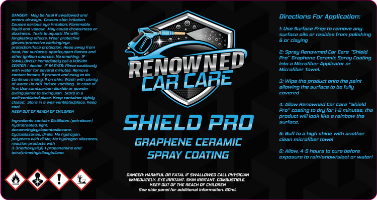 Shield Pro | Graphene Ceramic Spray Coating